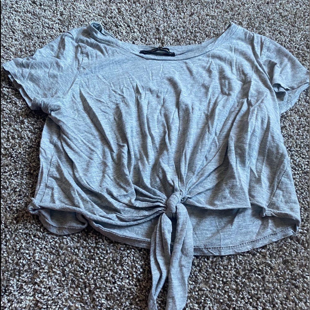 Grey causal t shirt